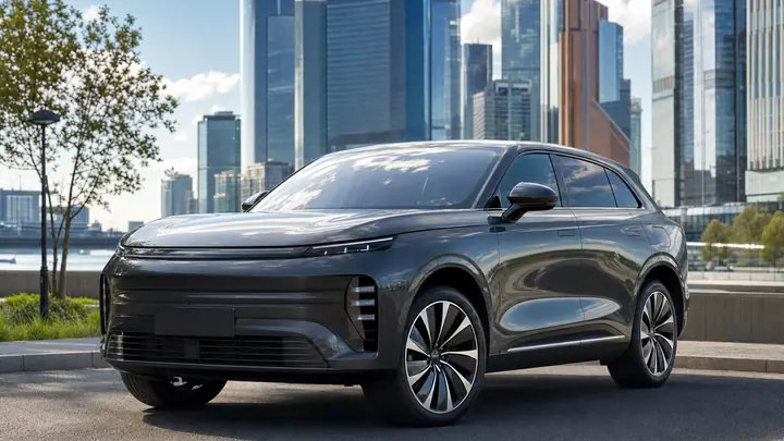 Exlantix 2026 с идеально чистым кузовом на фоне московских улиц