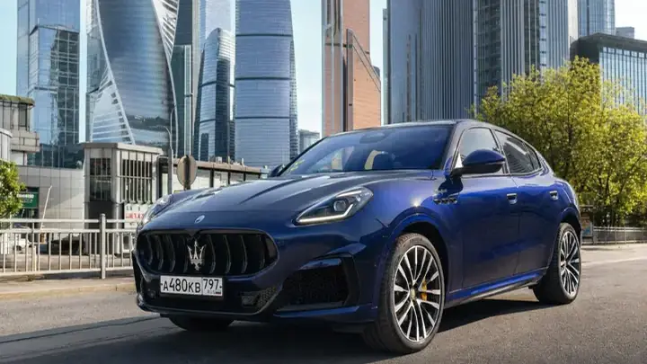Maserati 2026 на фоне Москвы - идеальный кузов после защитной оклейки