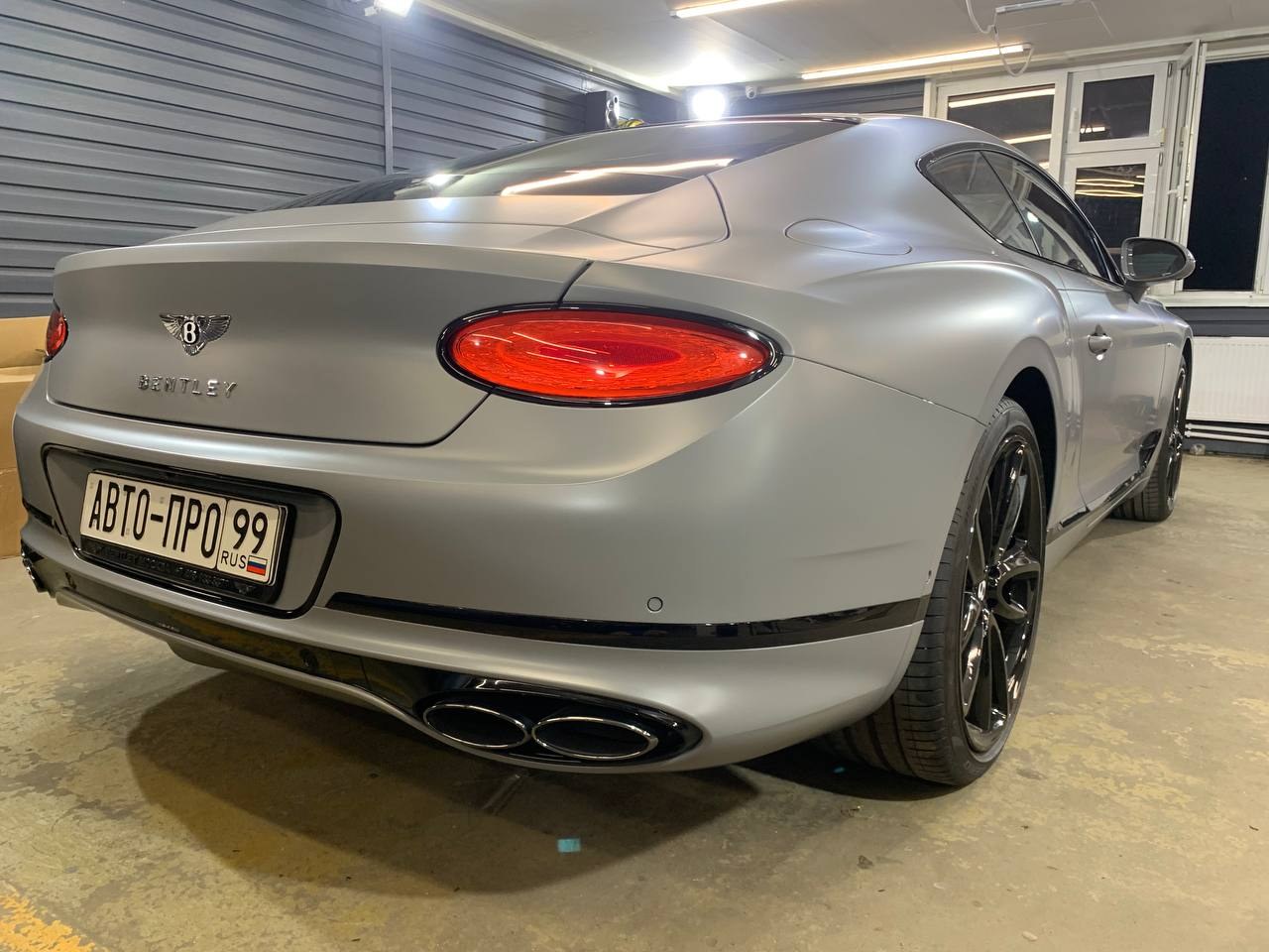 Bentley Continental GT - мятная пленка, фото 14