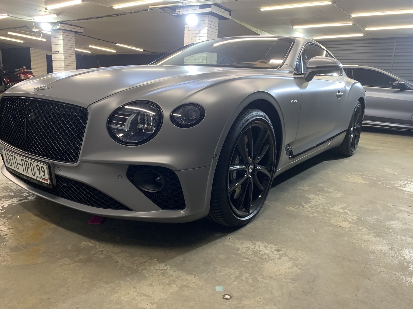 Bentley Continental GT - мятная пленка, фото 18