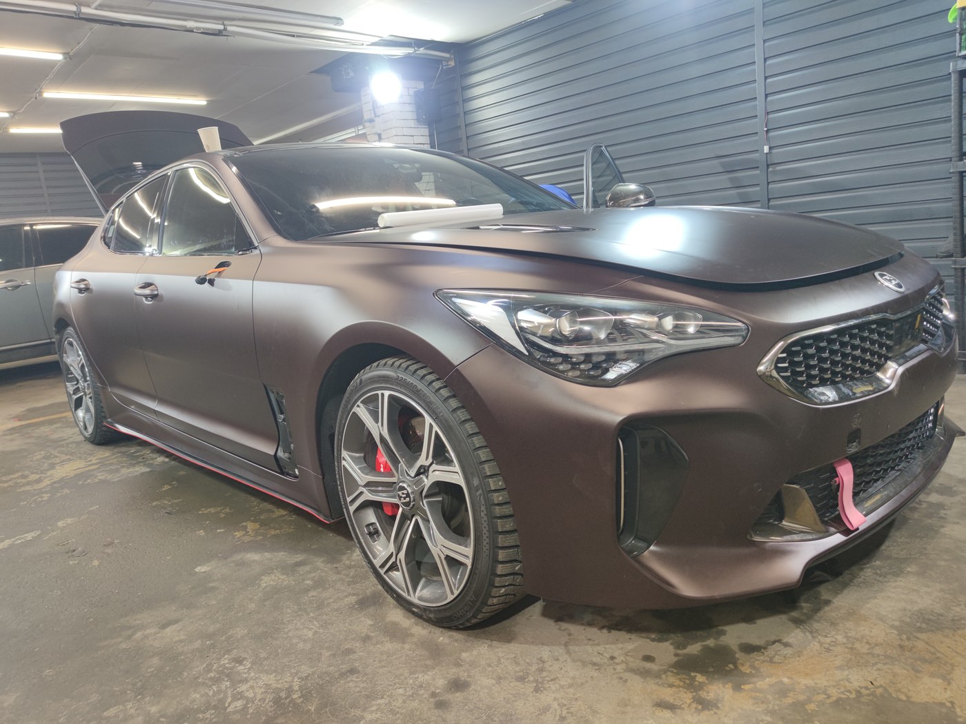 Kia Stinger - матовая бронза, фото 5