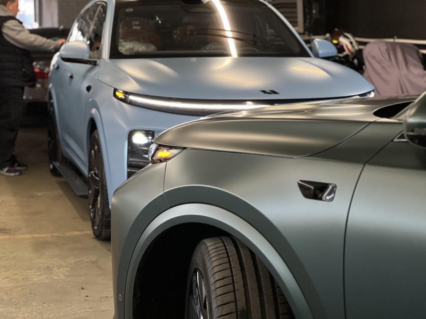 Li Auto - матовый голубой, фото 2