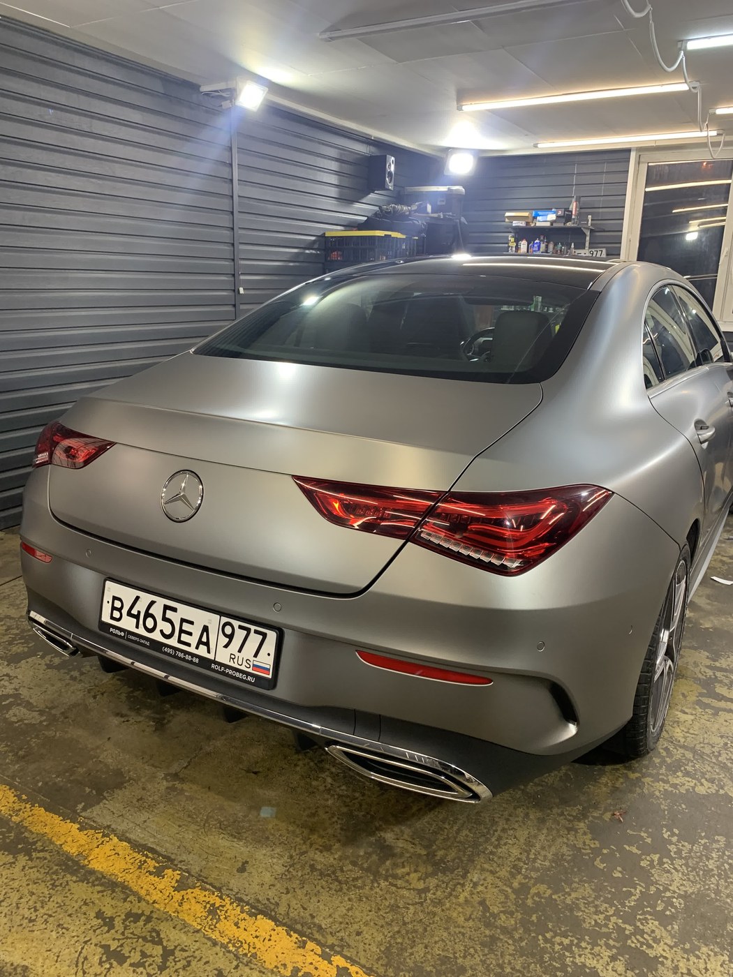 Mercedes-Benz CLA - сатиновый серебристый, фото 2