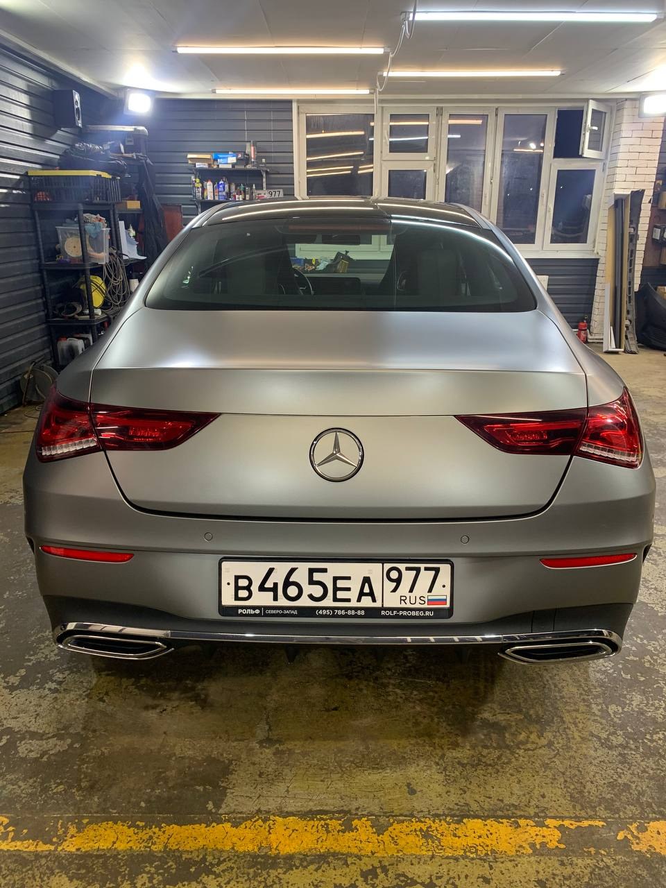Mercedes-Benz CLA - сатиновый серебристый, фото 3