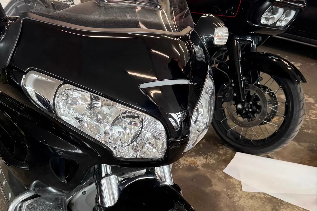 Реальный проект AVTOPRO99: защитная оклейка Honda Gold Wing GL