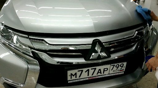 ЗАЩИТНАЯ ОКЛЕЙКА MITSUBISHI PAJERO SPORT - фото 1