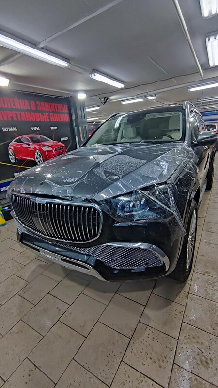 ПРЕМИУМ-ОКЛЕЙКА MERCEDES-BENZ GLS - фото 3