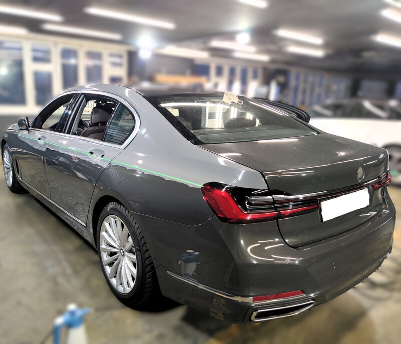 ПРЕМИУМ-ОКЛЕЙКА BMW 7 СЕРИИ: ИЗЫСКАННОСТЬ В КАЖДОЙ ДЕТАЛИ - фото 2