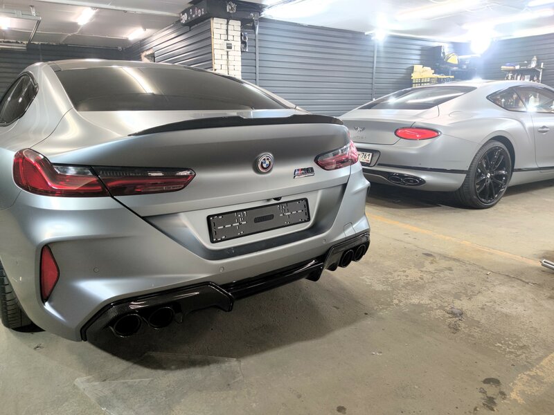 BMW M8 в матовом бронежилете! - фото 3