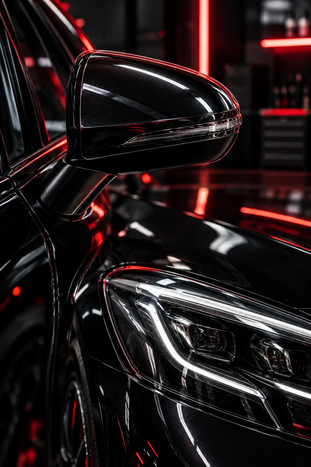 Защита плёнкой зон риска автомобиля